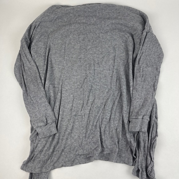 Como Black Cardigan Sweater Womens Medium Gray - Picture 8 of 8